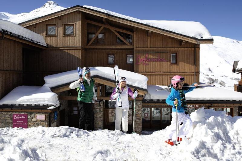 Belambra Clubs Residence Les Menuires - Le Hameau Des Airelles Сен-Мартен-де-Бельвіль Екстер'єр фото